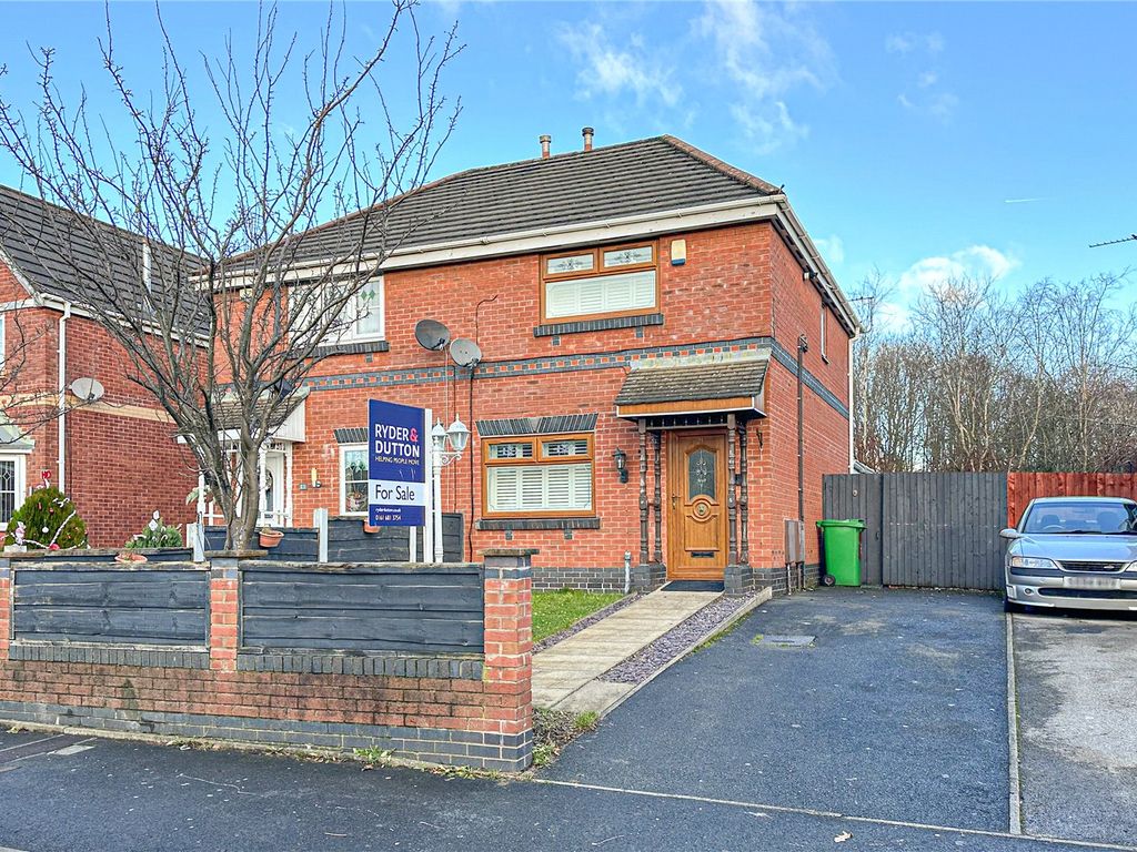 3 bed semidetached house for sale in Capricorn Road, Blackley, Manchester M9, £210,000 Zoopla