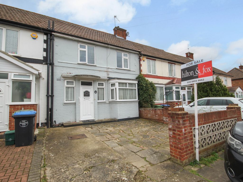 3 bed terraced house for sale in Crabtree Avenue, Wembley, Middlesex