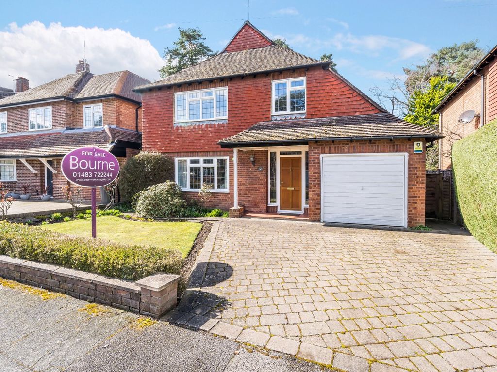 3 bed detached house for sale in Lincoln Drive, Pyrford, Woking, Surrey