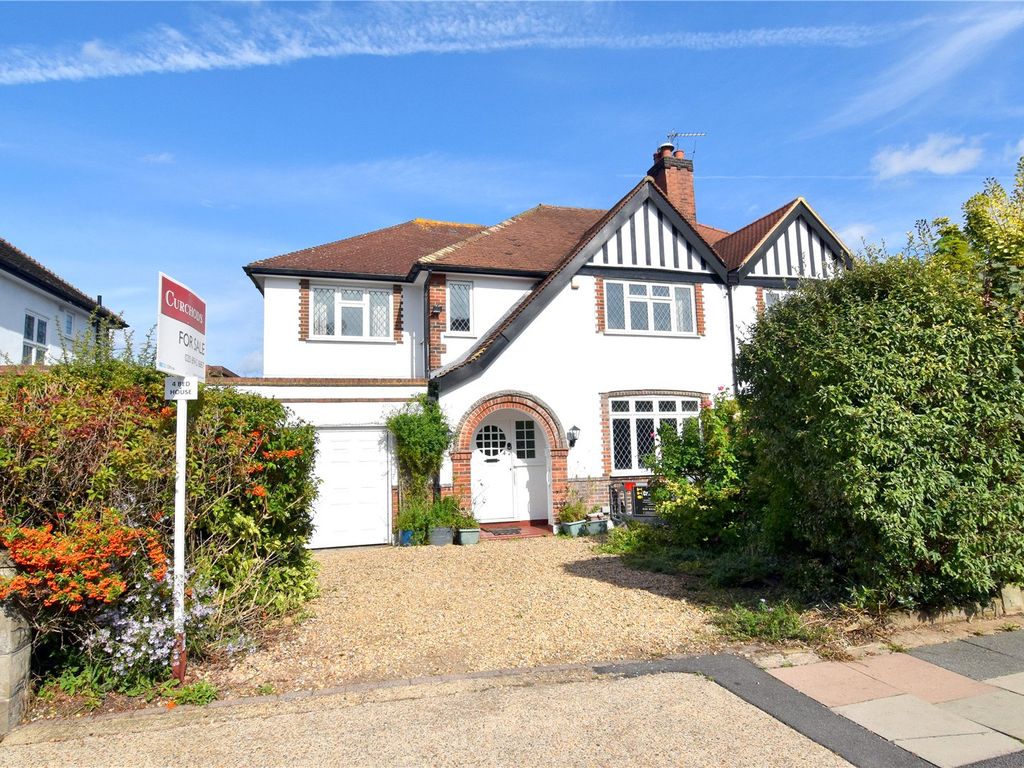 4 bed semidetached house for sale in Bodley Road, New Malden KT3, £