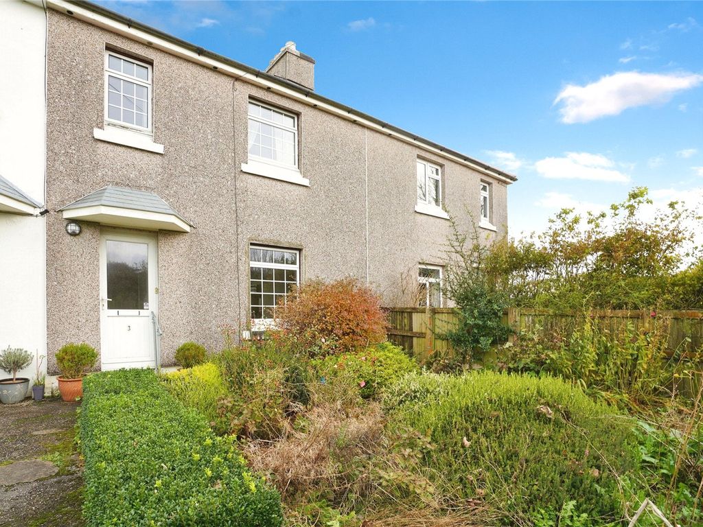 3 bed terraced house for sale in Hill End, Withiel, Bodmin, Cornwall