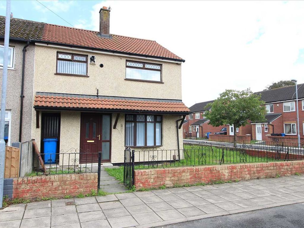 3 bed end terrace house to rent in Bramcote Road, Kirkby, Liverpool L33