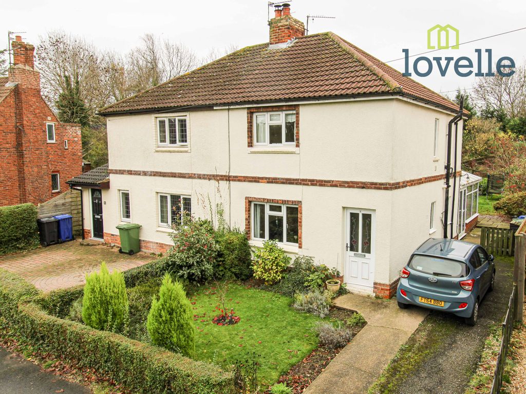 2 bed semidetached house for sale in Cemetery Crescent, Laceby DN37