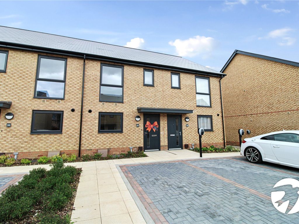 2 bed terraced house to rent in Whiting Avenue, Greenhithe, Kent DA9