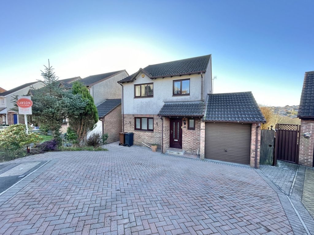 4 bed detached house for sale in Warren Park, Woolwell, Plymouth PL6