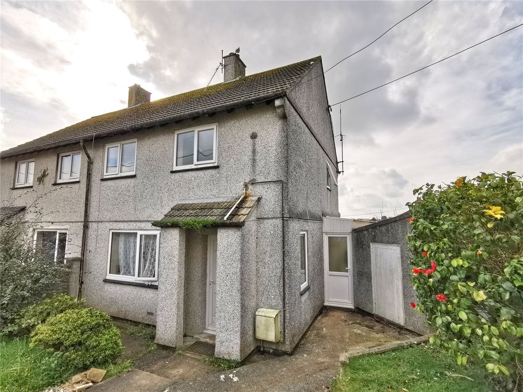 2 bed semidetached house for sale in Trevithick Road, St. Austell, Cornwall PL25 Zoopla