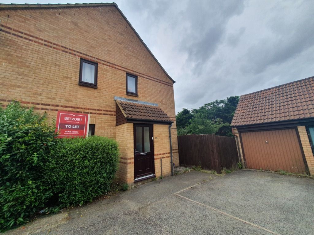 1 bed semidetached house to rent in Milecastle, Bancroft, Milton