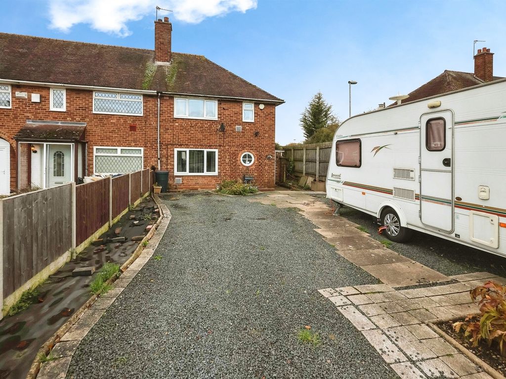 2 bed end terrace house for sale in Admington Road, Birmingham B33, £