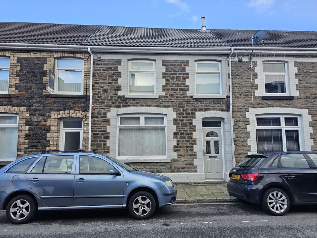 3 bed terraced house for sale in Meadow Street, Pontypridd CF37, £