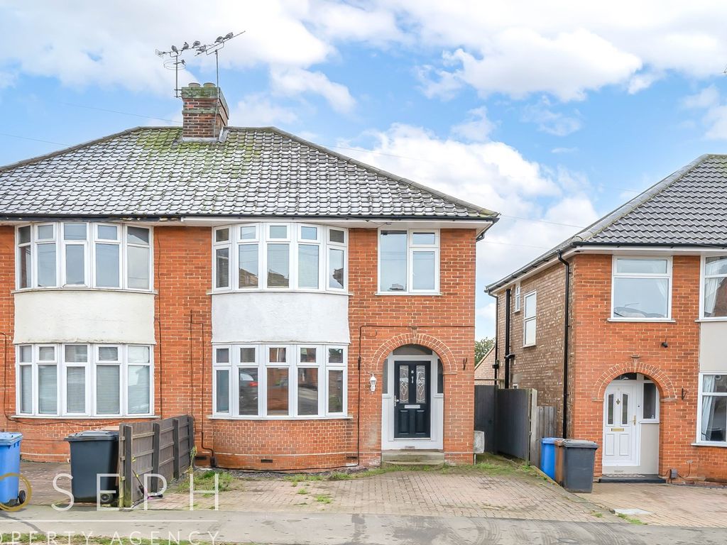 3 bed semidetached house for sale in Elmcroft Road, Ipswich IP1 Zoopla
