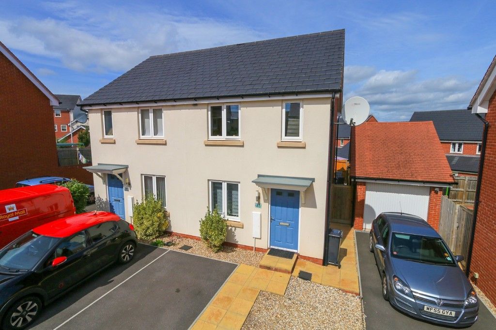 3 bed semidetached house to rent in Farm Park, Cranbrook, Exeter EX5