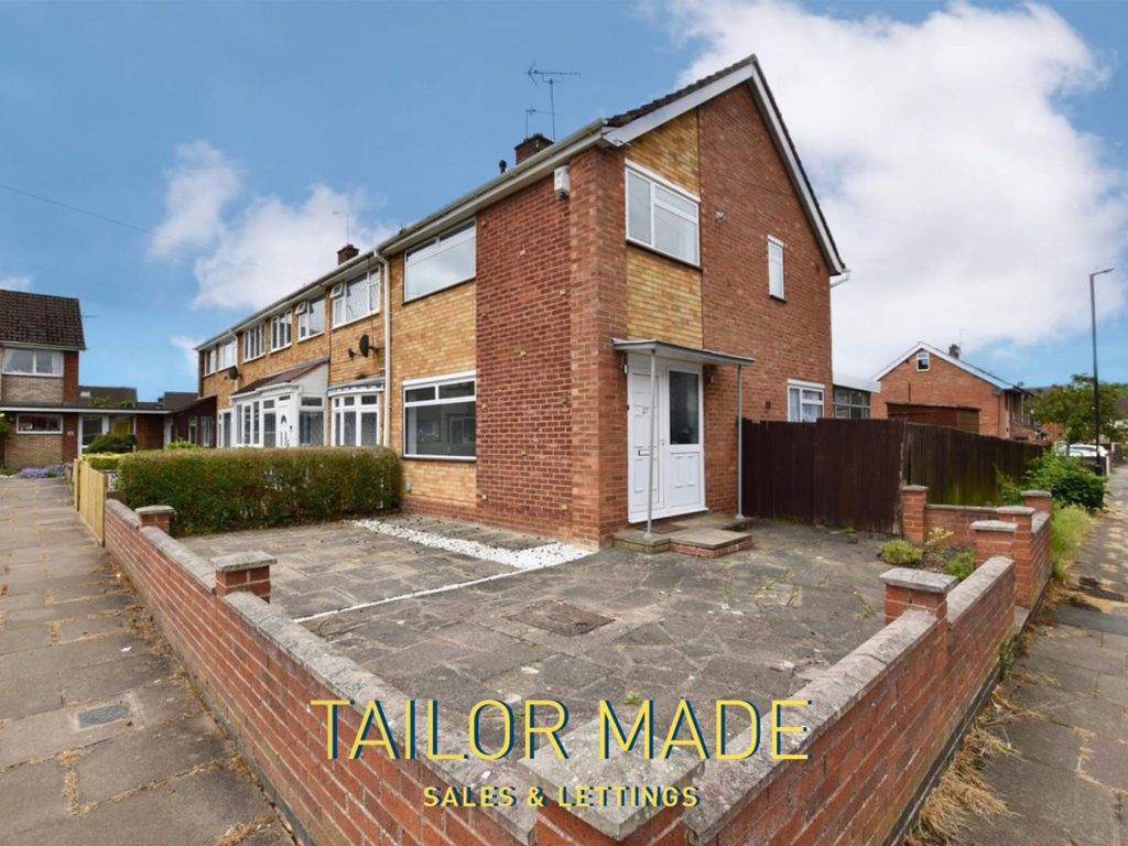 3 bed end terrace house to rent in Marriners Lane, Allesley Park