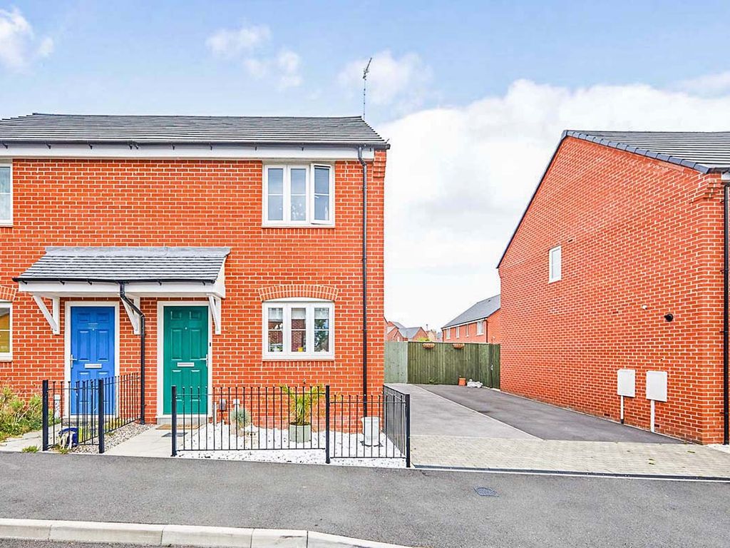 2 bed semidetached house for sale in Mill Farm Drive, Tibshelf
