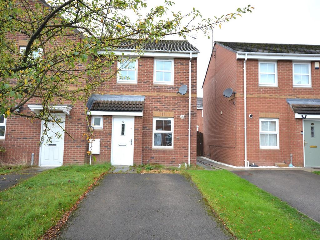 2 bed semidetached house for sale in Davis Avenue, St. Helen Auckland, Auckland DL14, £