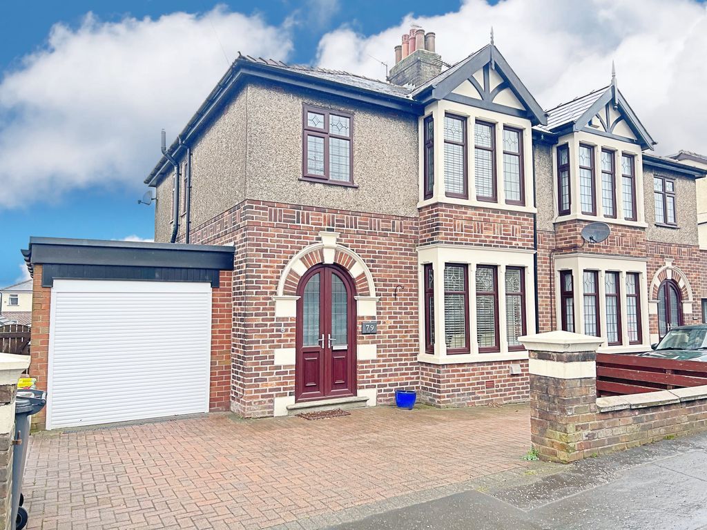 3 bed semidetached house for sale in Black Bull Lane, Fulwood, Preston
