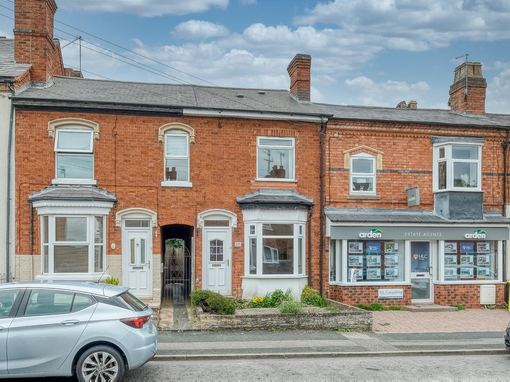 3 bed terraced house for sale in Evesham Road, Crabbs Cross, Redditch