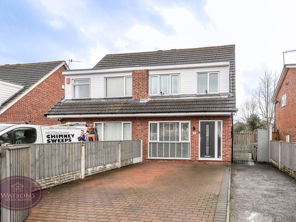 3 bed semidetached house for sale in Willaston Close, Nottingham NG6