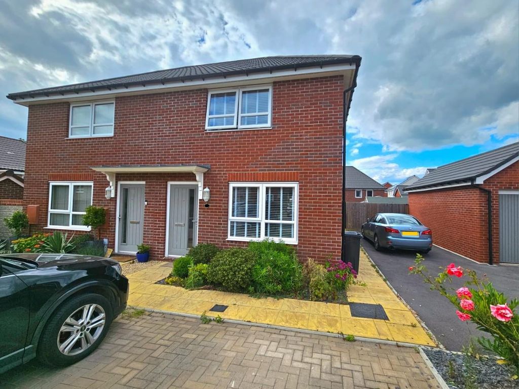 2 bed semidetached house for sale in Poskett Way, Charfield, WottonUnderEdge GL12, £128,000