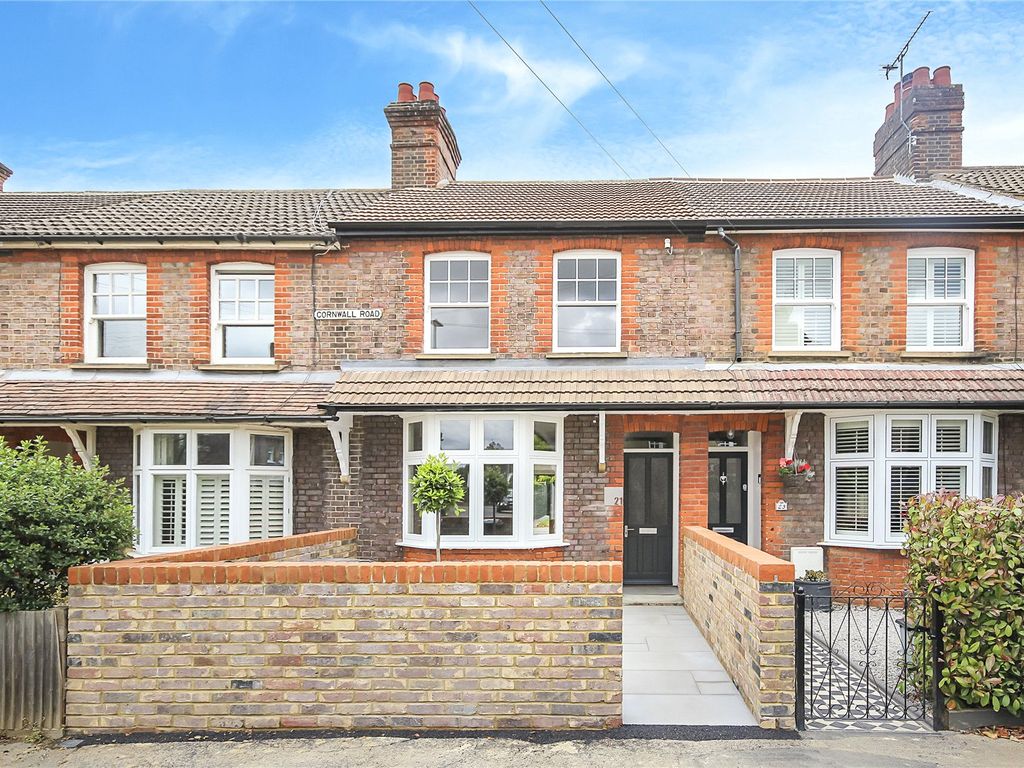 new home, 3 bed terraced house for sale in cornwall road, harpenden al5