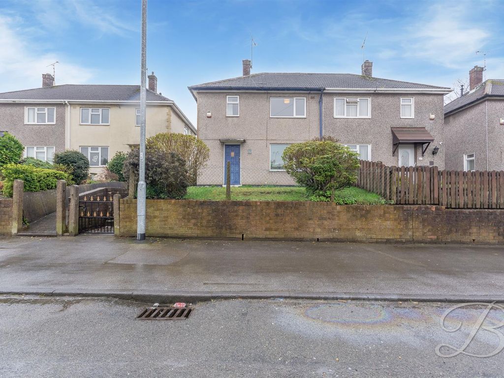 2 bed semidetached house for sale in Brick Kiln Lane, Mansfield NG18