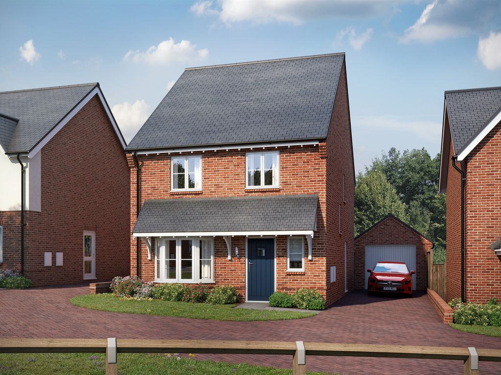 New home, 4 bed detached house for sale in Roseway, Stoke Golding