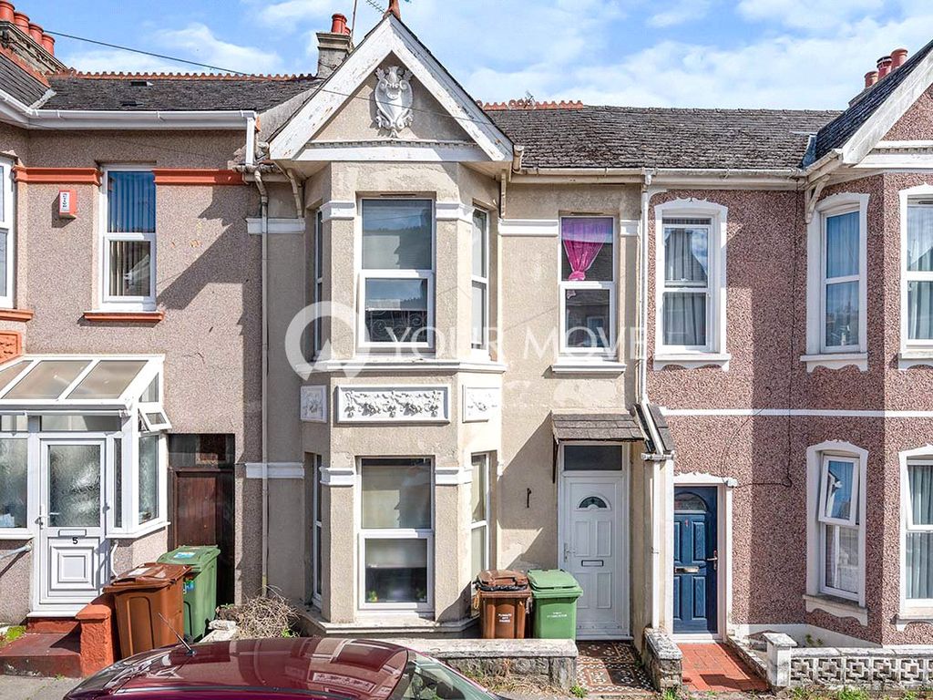 3 bed terraced house for sale in St. Avenue, Plymouth, Devon
