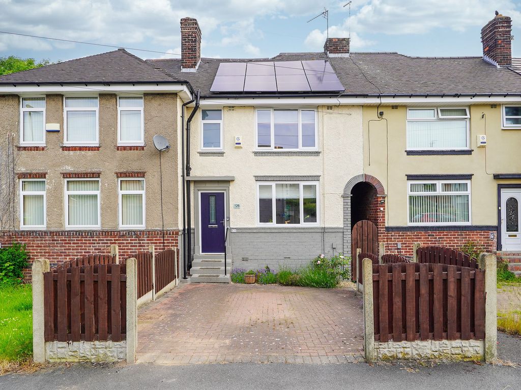 3 bed terraced house for sale in Buchanan Road, Sheffield S5, £155,000