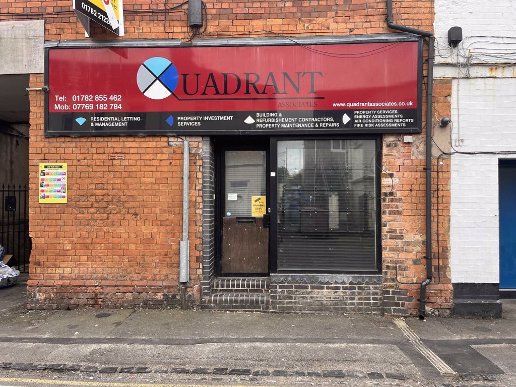 Retail premises to let in Seaford Street, StokeOnTrent, Staffordshire