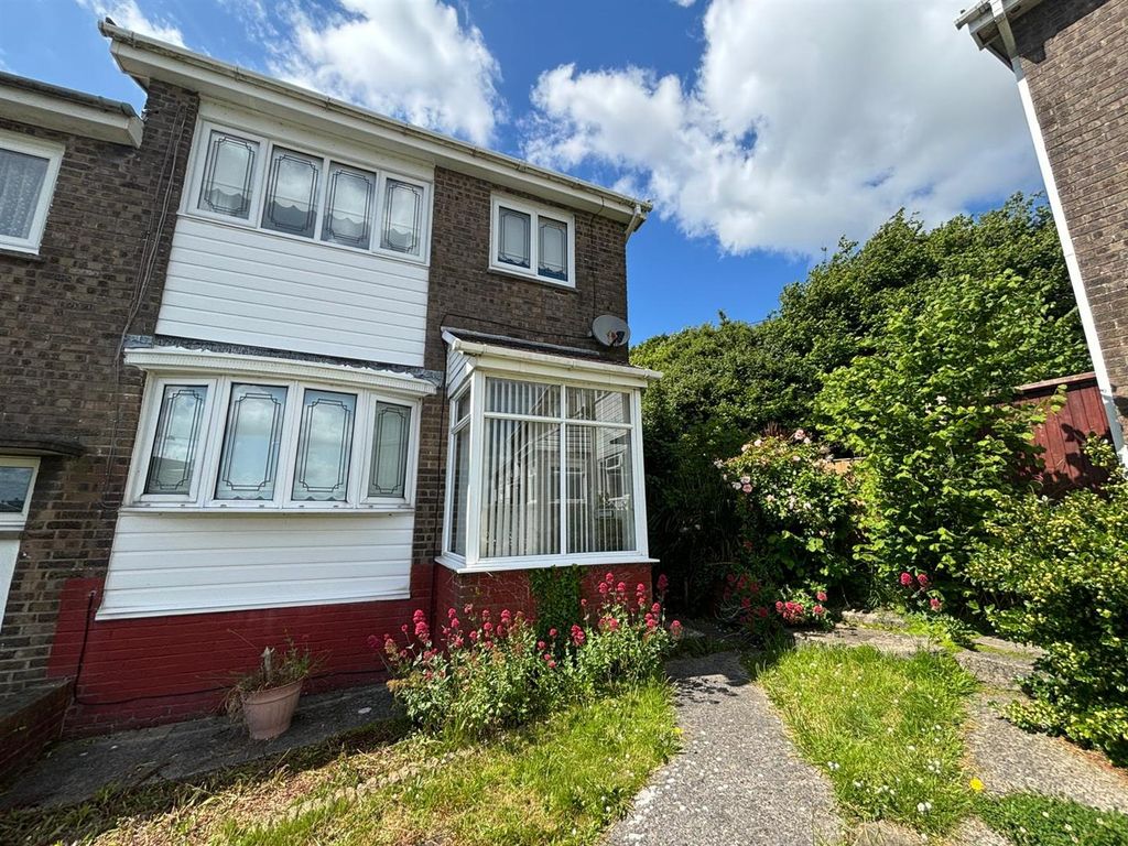 3 bed end terrace house for sale in Maes Yr Haf, Pwll, Llanelli SA15, £