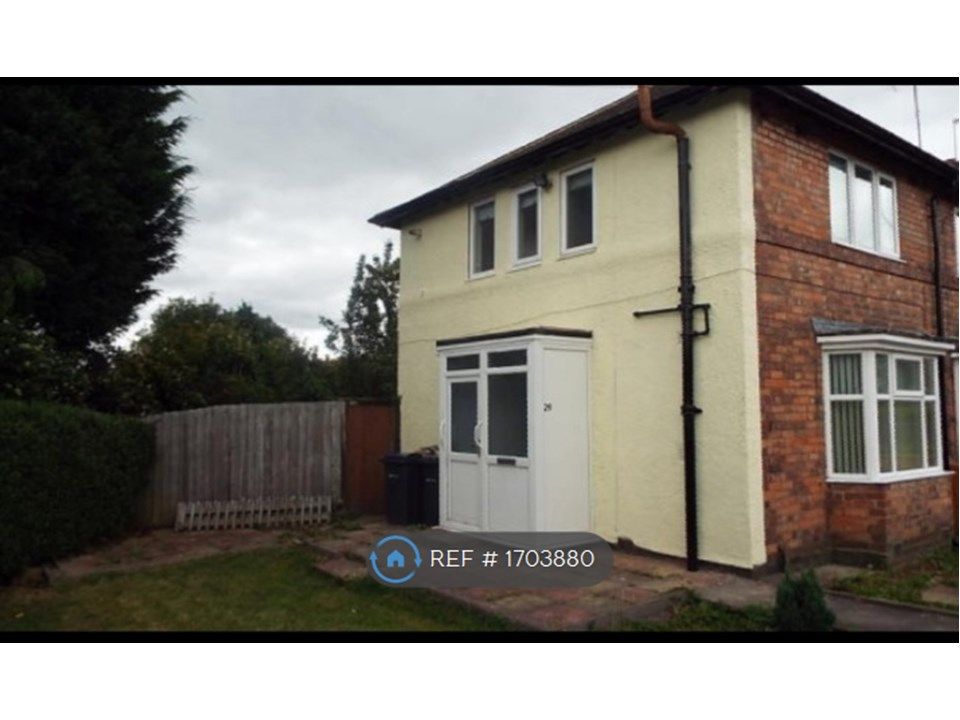 2 bed end terrace house to rent in Glenthorne Road, Erdington
