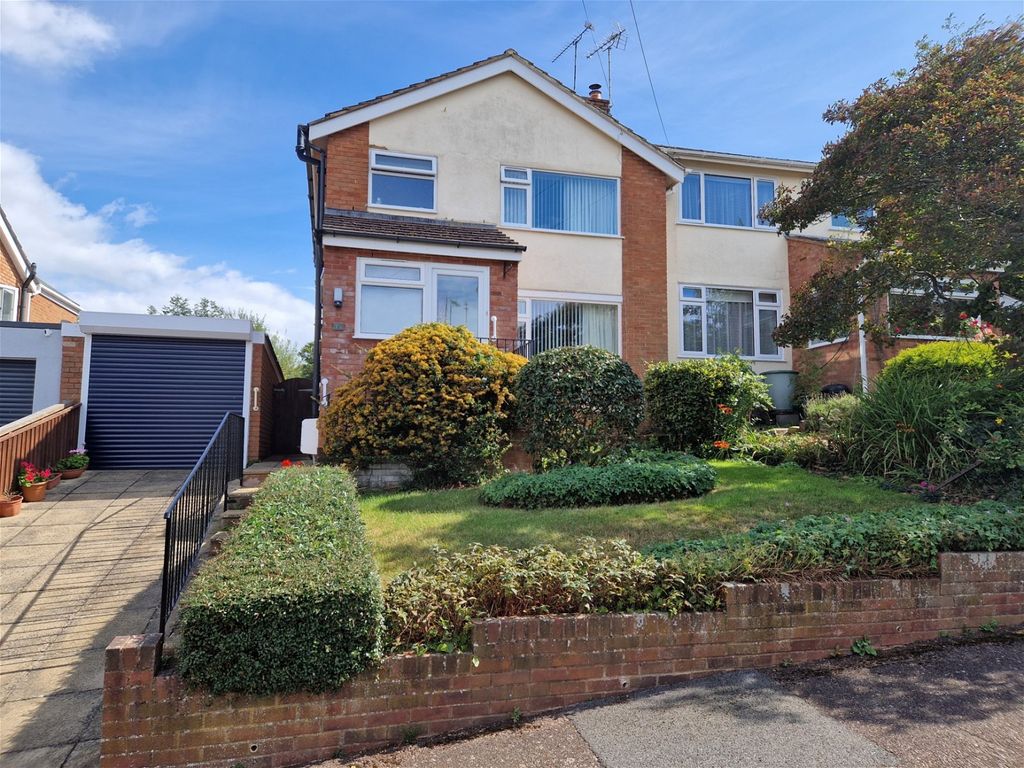 3 bed semidetached house for sale in Holland Road, Exmouth EX8, £