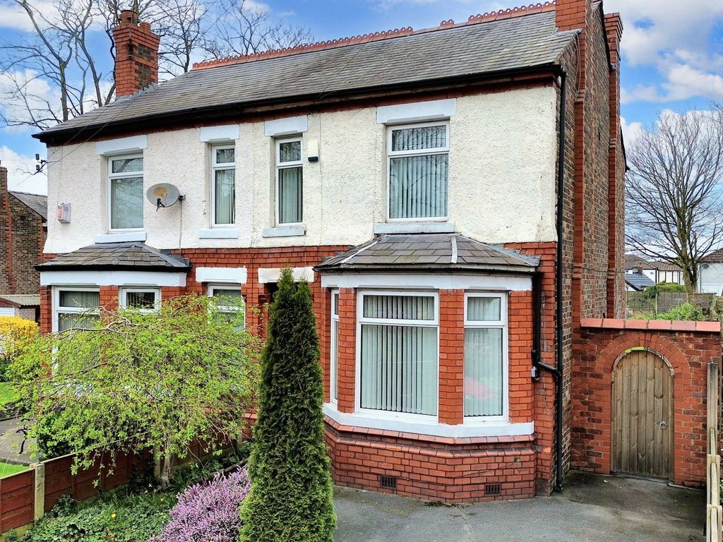 3 bed semidetached house for sale in Orford Green, Warrington WA2, £