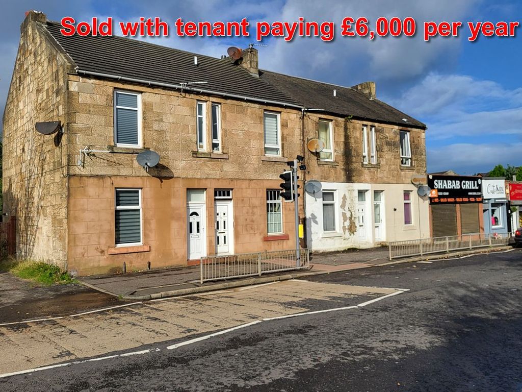 1 bed flat for sale in 74D, Jerviston Street, Tenanted Investment, New