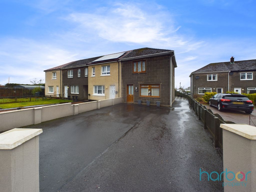 2 bed end terrace house for sale in 177 Greengairs Road, Greengairs, North Lanarkshire ML6, £