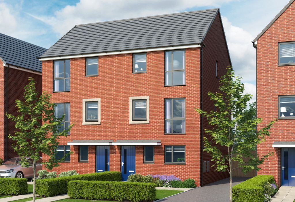 New home, 4 bed property for sale in "The Yew" at Goscote Lodge