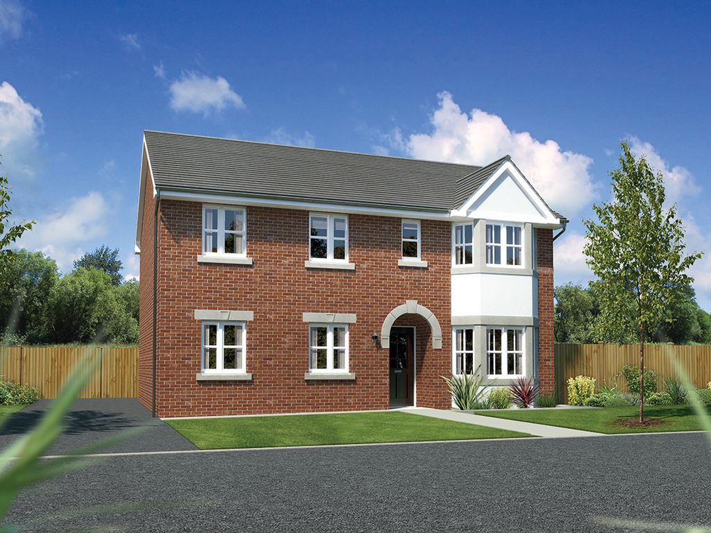 New home, 4 bed detached house for sale in "Hollandswood" at Moorfields