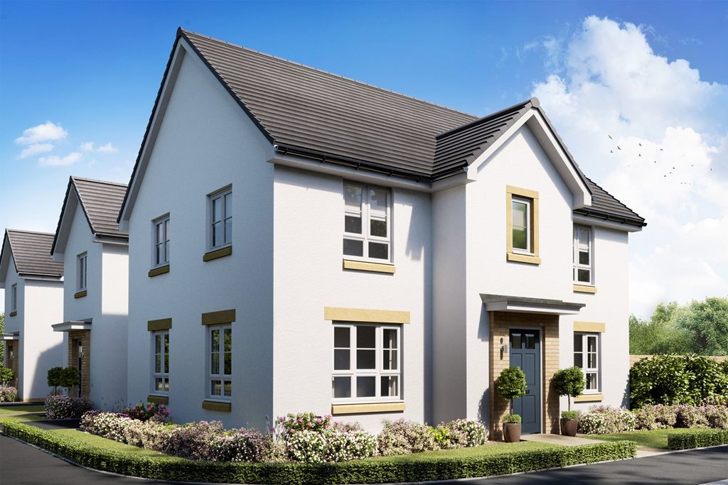 New home, 4 bed detached house for sale in "Campbell" at Lennie