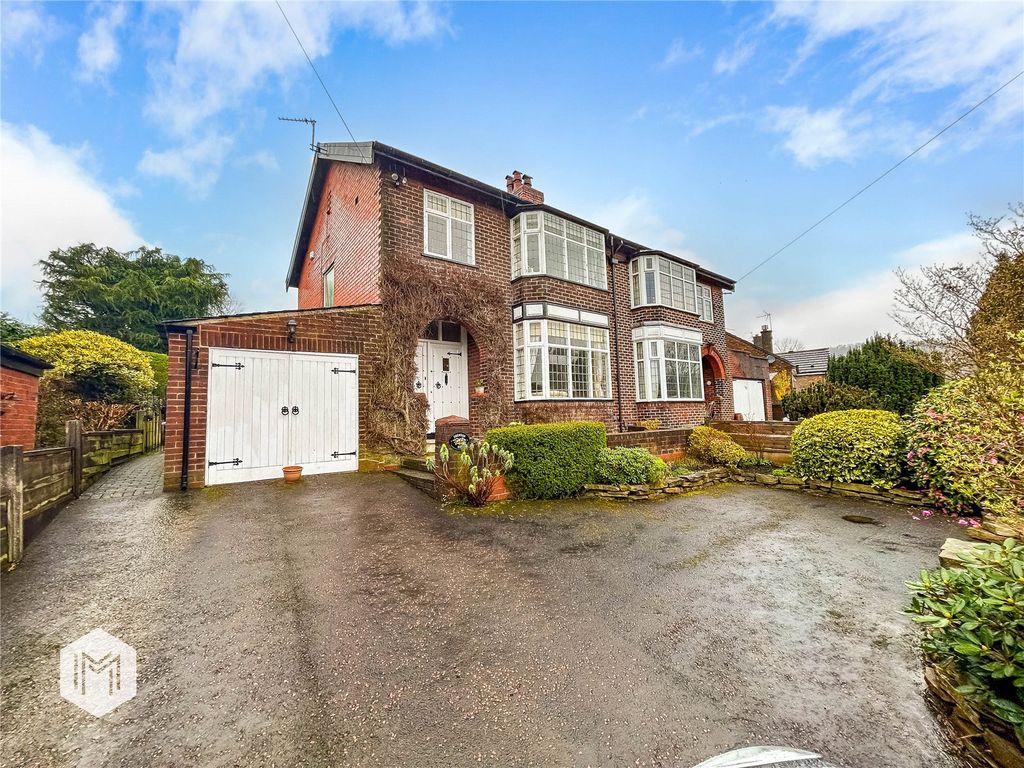 3 bed semidetached house for sale in Blackburn Road, Egerton, Bolton