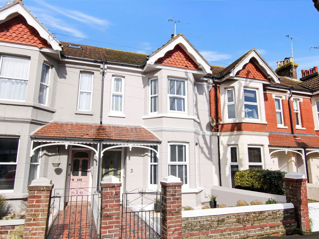 3 bed terraced house for sale in Southfield Road, Broadwater, Worthing