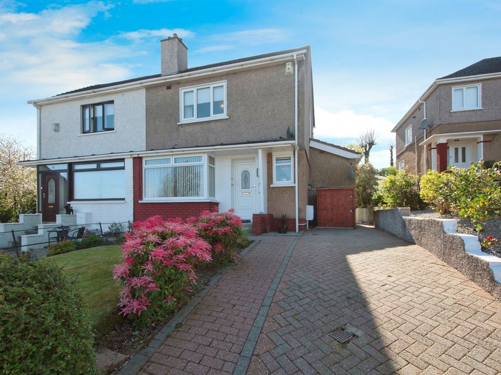 2 bed semidetached house for sale in Greenways Avenue, Paisley PA2, £