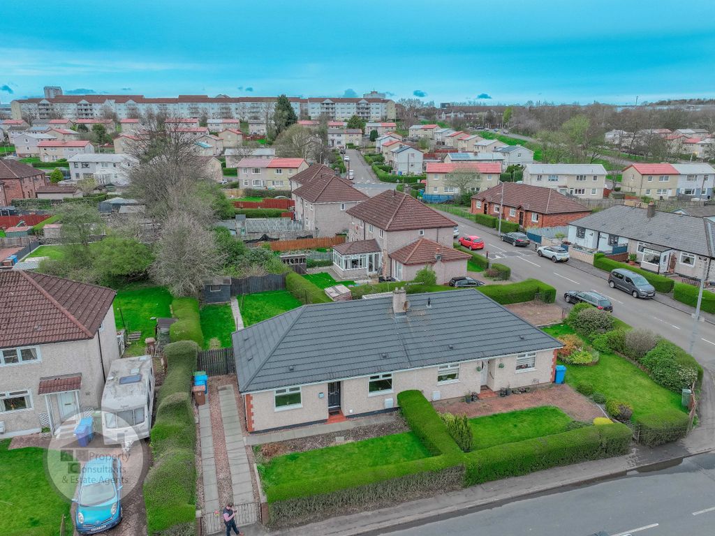 2 bed bungalow for sale in Greenfield Avenue, Springboig G32, £160,000