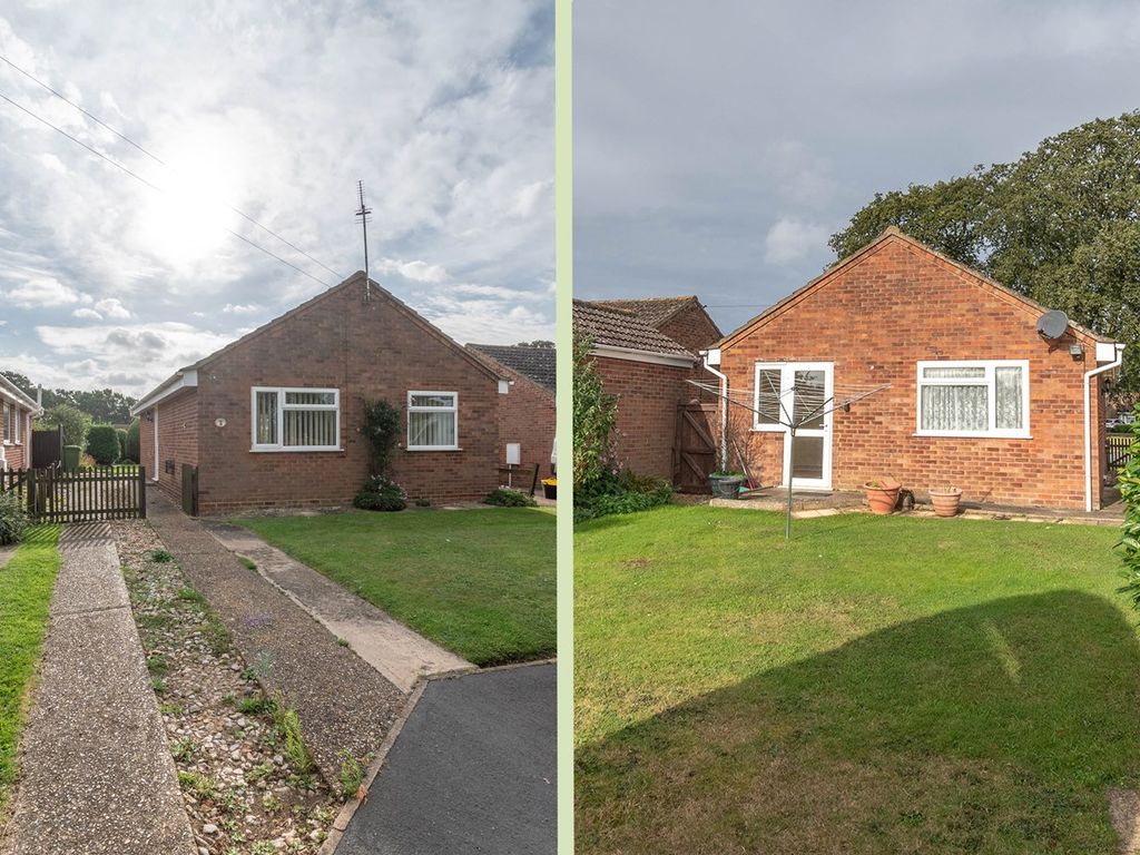 2 bed detached bungalow for sale in Windsor Crescent, Heacham PE31, £