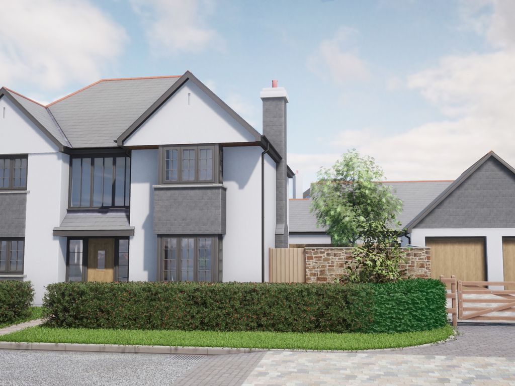 New home, 4 bed detached house for sale in The Meadows, Crapstone