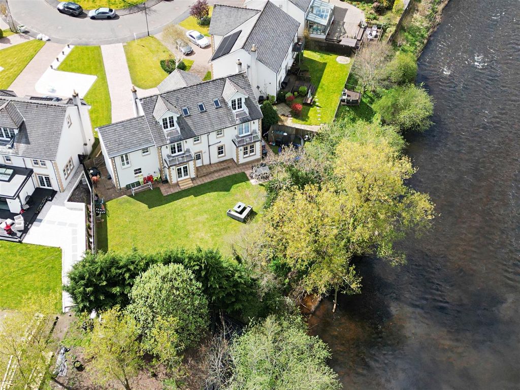 5 bed detached house for sale in Holmwood Park, Crossford, Carluke ML8