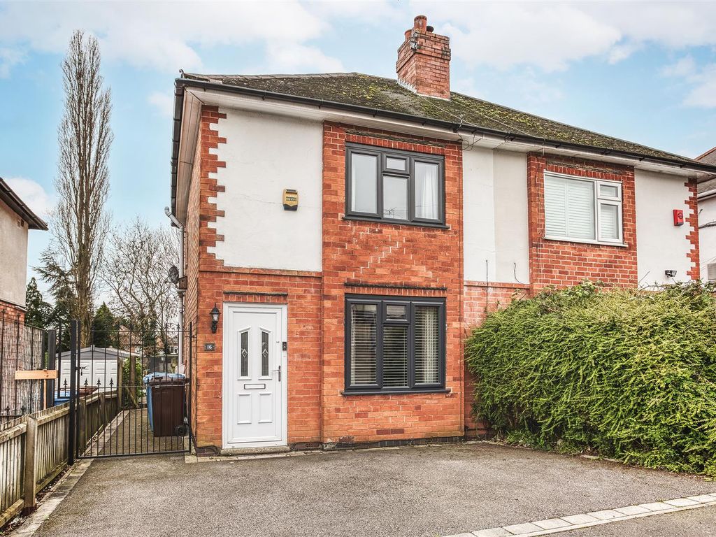 2 bed semidetached house for sale in Wilsthorpe Road, Chaddesden