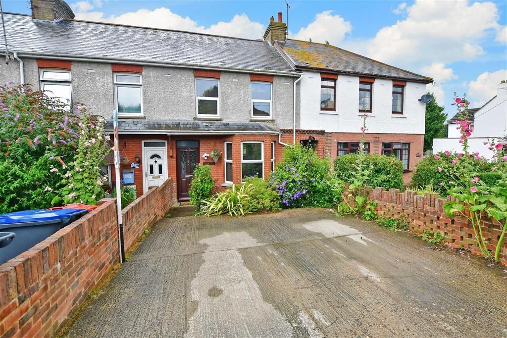 2 bed terraced house for sale in The Street, Adisham, Canterbury, Kent
