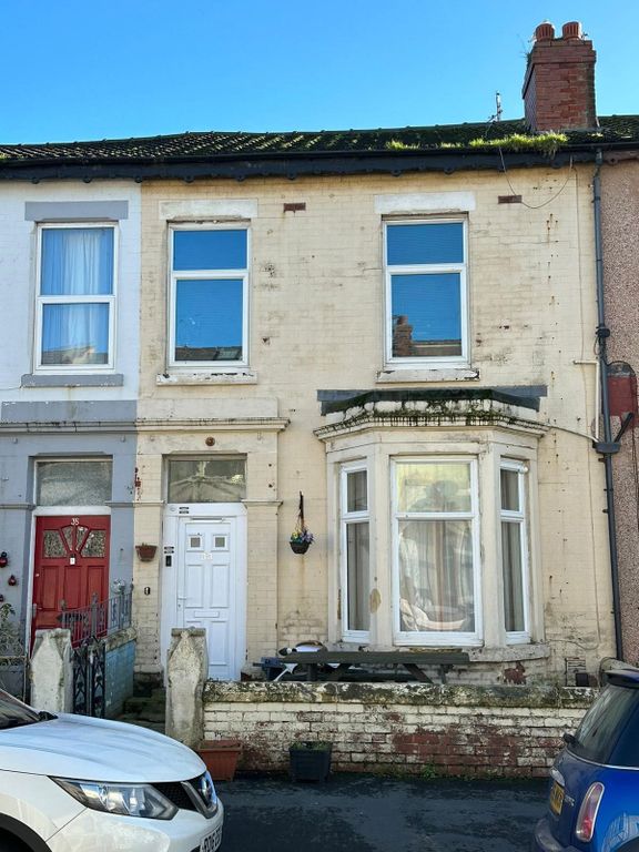 5 bed terraced house for sale in Milbourne Street, Blackpool FY1, £
