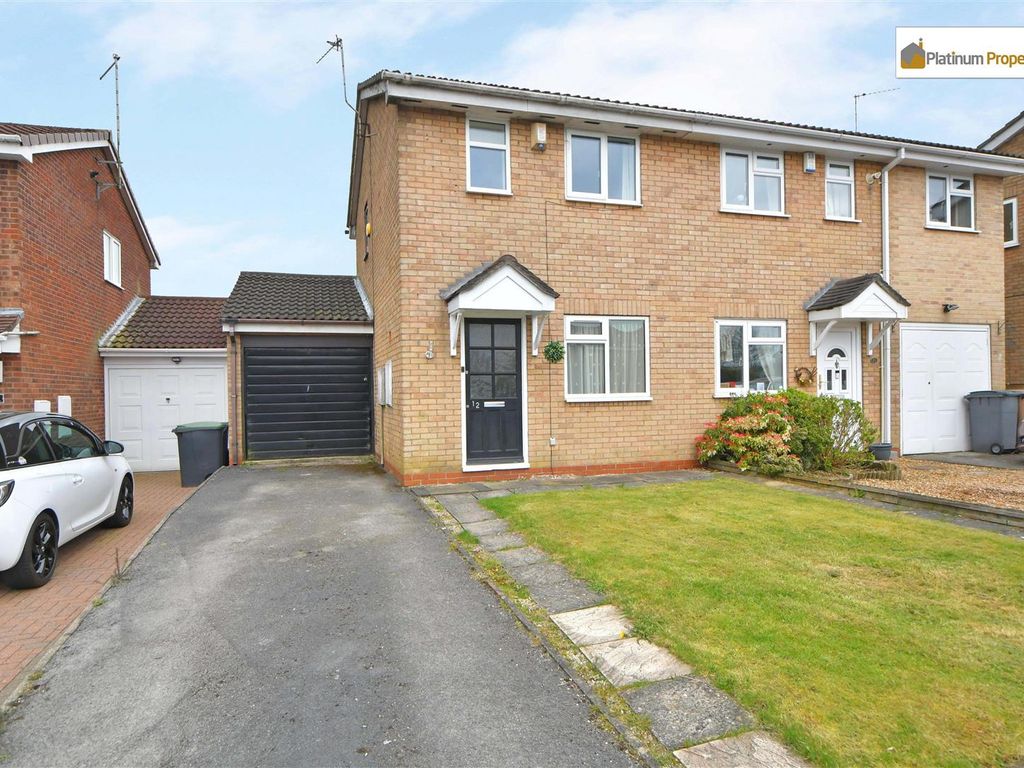 2 bed semidetached house for sale in Rushcliffe Drive, Meir Park ST3