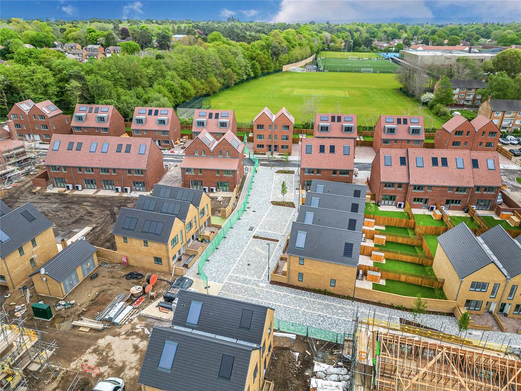 New home, 2 bed flat for sale in Hawker Row, Sheerwater, Woking Surrey