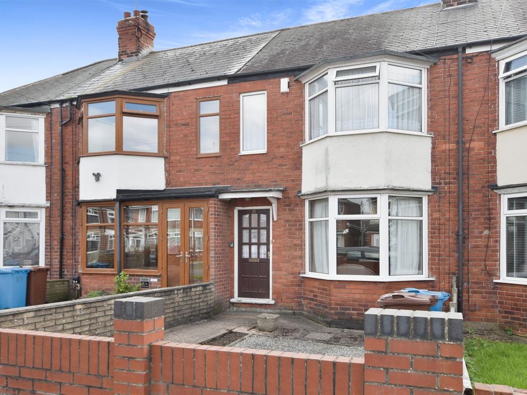 3 bed terraced house for sale in Westlands Road, Hull HU5, £110,000